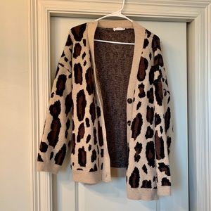 Leopard Cardigan